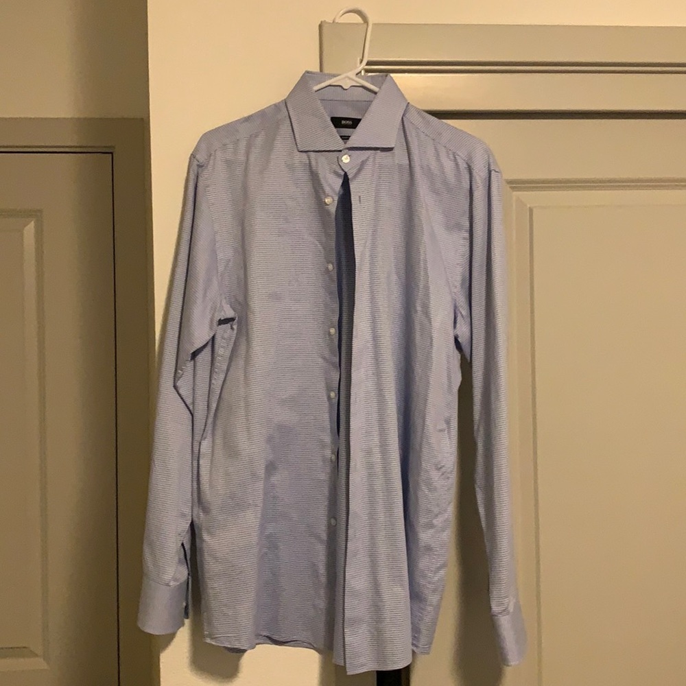 BOSS Sharp Fit Dress Shirt